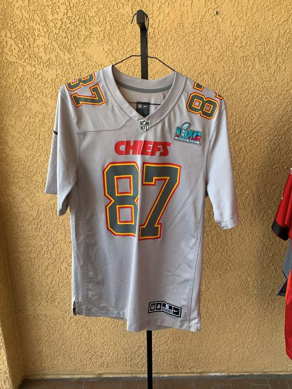Nike Kansas City Chiefs Travis Kelce Super Bowl LVII Jersey Size S